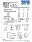 1250-33 Joslyn Surge Tvss Lightning Arrestor Units Available