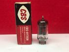 12u7 Cbs Vacuum Tube Gray Plate Horse Shoe Getter Tested Nos
