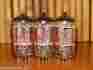 Ecc83 14700 Telefunken 3 Sonotone 12ax7 Stereo Tubes Ribbed Plts 1300 1270 1340