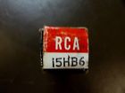 15hb6 Rca Vintage Vacuum Tube New In Box Old Stock