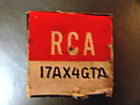 17ax4gta -17dm4a Rca Vintage Vacuum Tube New In Box Old Stock