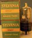 1d8gt Tubes Vacuum 2 Sylvania Box Nos