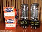 Results6200 2 Plates Gta Black 5700 Stereo 6bl7 6100 Vintage Raytheon Tubes 5600