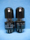 20.3ma 200vdc Vacuum Tube Tung-sol Pair Of Tung Sol 6v6gt Tubes Test Good 17.5 14 Day Free Returns