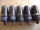 26l6 Gt Ge Pack Smoked Glass Vacuum Tubes Tested And Guaranteed