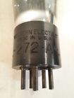 272-a Western Electric Etched Base Vacuum Tube