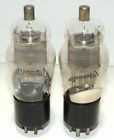 290a Western Electric One Pair Vacuum Tubes Tested Matched On Both
