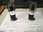2a5g Rca Radiotron Pair Blackplate