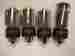 1-6l6gc 3-5881 Sylvania Quad Of Vacuum Tubes 5881 And 6l6 Three Have The Same Code