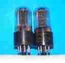35z4gt Super Silvertone Vacuum Tubes 2 Valves Vintage Radio Tested 35z4g 35z4
