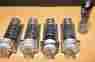 4b530-3 Britcher Tiny Electron Tube Sockets 4 Pc Set Birtcher Ceramic 6112 6021 8 Pin Nos