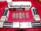 Wl5823 5 5823 Tubes Vacuum Nos Pack Box Date 6408 Westinghouse Matched