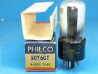50y6 Gt Philco Vacuum Tube Nos Nib Valvola Hre Valve Single
