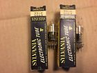 5722 Sylvania 2 Nos Nib Vacuum