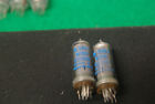 5750-3 National Electronics Two Nixie Digital Display Vacuum Tubes