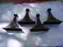 580100-1 5757f26 Magnavox Vintage Cones Tweeter Set 4 Tested Work Nice Sound