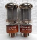 5881-6l6wgb Tungsol 1950s Pair Of