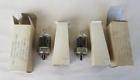 5960-060-6565 Raytheon Matched Pair Of Nos Vacuum Tubes Both Dated Tested