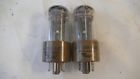 6106-5y3 Bendix Super Matched Pair Vintage Tubes Test Very Strong Black