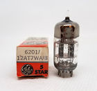 Auditioned6201-12at7-wa 6201-12at7-wa-b Ge Vacuum Tube Usa Tested Auditioned In Amp