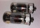 6550a-str Amperex 2 Ruby Vacuum Tubes