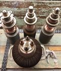 6801 California Tube Laboratory Lot Of Huge Vintage Vacuum Tubes Diodes