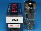 E88ccc 6922 Vacuum Sweet Tube England Super M004 Butter Single 1972 Tone Mullard