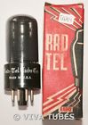 6ac5gt Glass Tube Silver Tel Vacuum Usa Plate Rad 100 Nib Nos Smoked