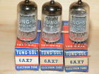 6ax7 3 Nib Tung-sol Tubes