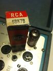 6bk7b Electron Radiotron Tube Vaccum Tested Box Working Rca Good