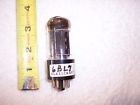 6bl7-gta Glass Craft Vintage Glasscraft Black Base Twin Triodes Vacuum Tube