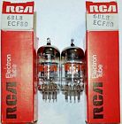 6bl8-ecf8 Rca Matched Pair Nos Nib Tubes Precision Tested