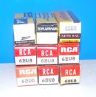 6bu8 Sylvania Rca Nos Lot