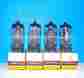 6bv8 General Electric Vacuum Tubes 4 Valves Ge Nos Admiral Amplifier Electron Vintage Tested