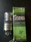 6c5gte Sylvania Vintage Radio Tube New In Box Old Stock