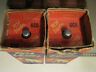 6c6 Rca Victor Pair Of Original Boxed Masters Voice Vacuum Tubes