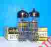 6cy7 Sylvania Vacuum Tubes 2 Valves Nos Audio Amplifier Electron Vintage Tested
