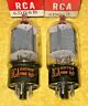 6bq6gtb 6dq6gtb Rca Two Excellent Tubes Nos Nib Getter Match Construction Test