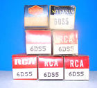 6ds5 Rca Sylvania Nos Lot