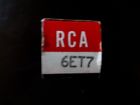 6et7 Rca Vintage Vacuum Tube