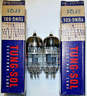 Tv-7d 6fq5 Tungsol Matched-balanced Pair Tung-sol