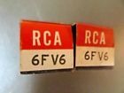 6fv6 Rca Vacuum Tube New