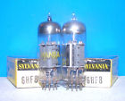 6hf8 Sylvania Vacuum Tubes 2 Valves