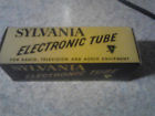 6jh5 Sylvania Vintage Tube