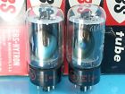 6l6w Gb Cbs Vacuum Tube Match Pair Black Plate Copper Test