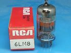 6lm8 Rca Vacuum Tube Nos Nib Black Plate Valvola Hre Valve