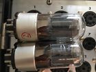 6n8p Shuguang Pair Of Vintage Tube Valve Audio Vacuum