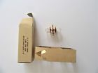 702b Sylvania Radar Spark Gap Tube Gold Flange Vintage