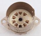 Ts103c01 9-pin Cinch Vintage Socket Nos Tube Original Ceramic