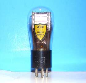 233-33 Ace No 233 Type Globe Audio Radio Vintage Amplifier Vacuum Tubes Valves 33